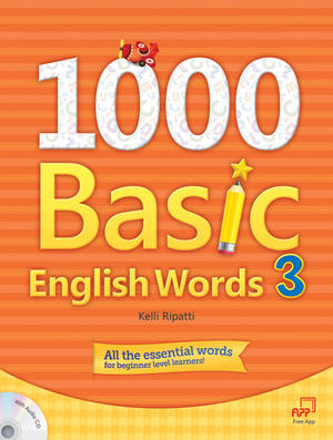 1000 Basic English Words 3 + Audio CD